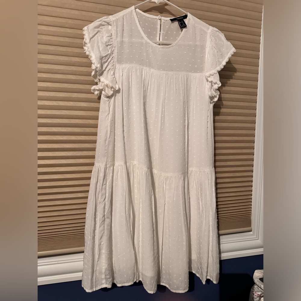 2 white summer dresses